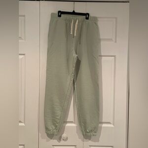 Forever 21 green sweatpants